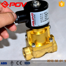 electric brass thread connection steam solenoid valve